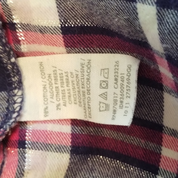 Victoria's Secret PJ Set Size L Flannel Pink Purple Pockets On Top - Picture 10 of 10